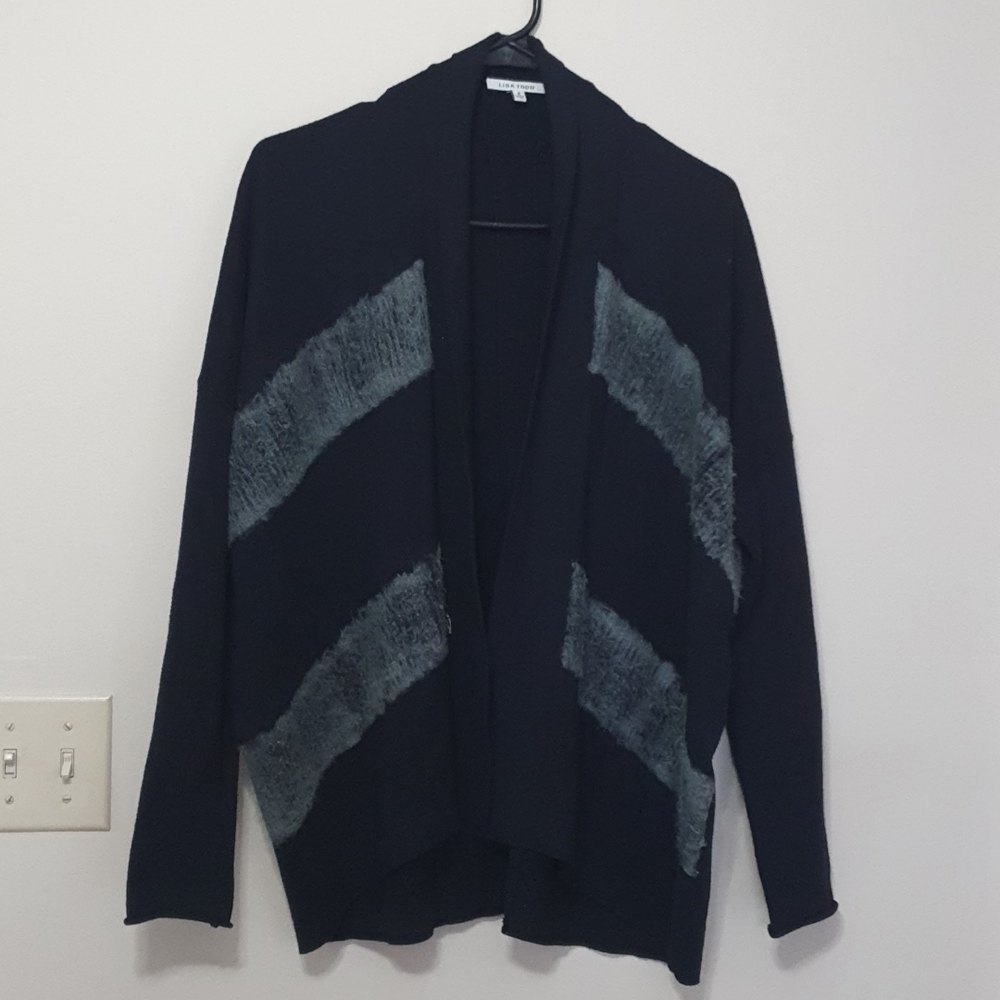 Lisa Todd Blended Cashmere Open Cardigan